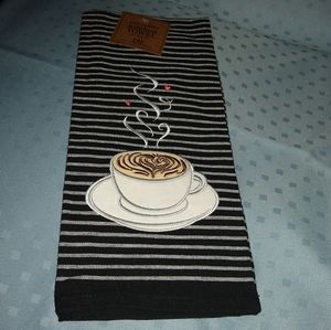 Cup I'm Joe dish towel. 18"-28"